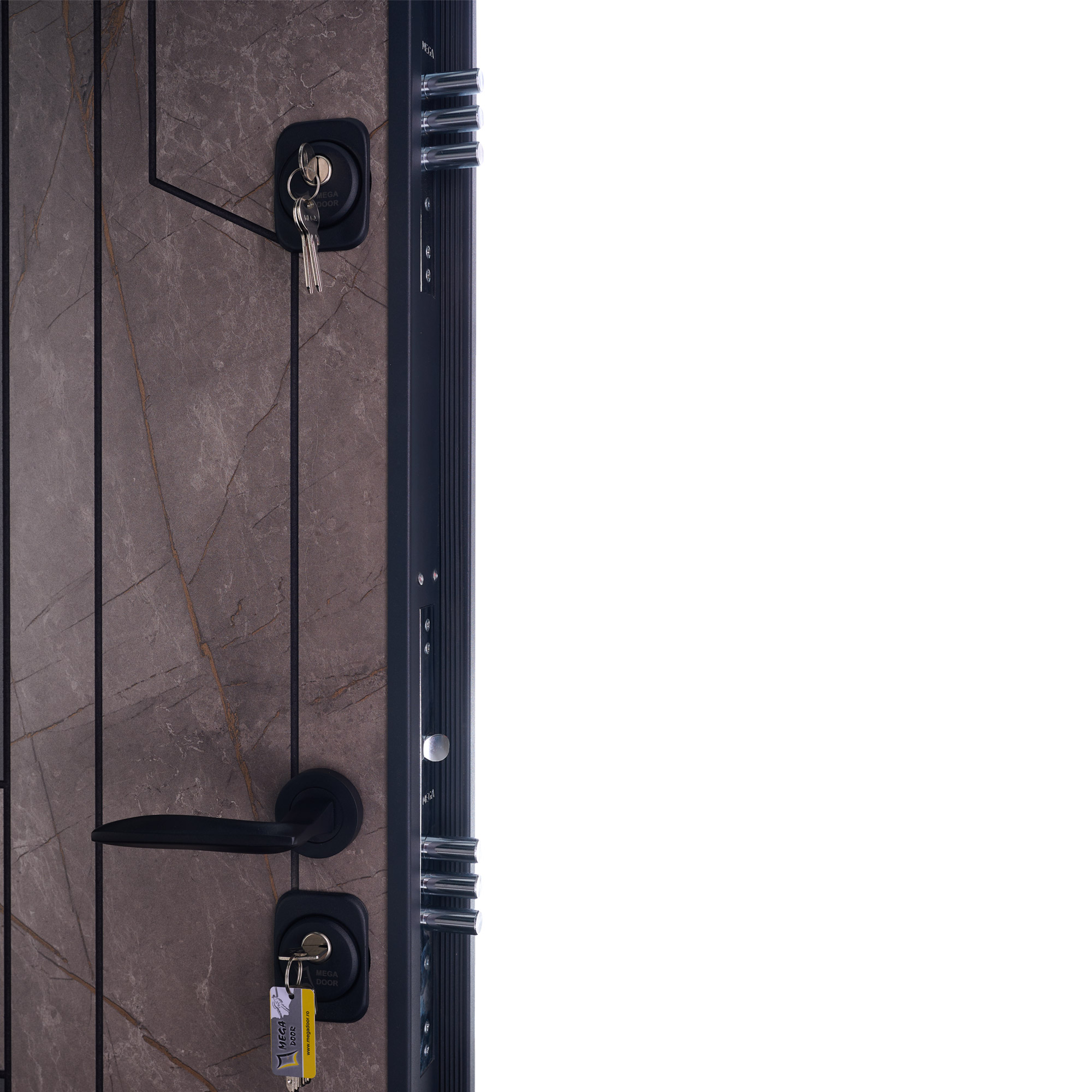 Usa Metalica Prestige 1 Modern 117 Marmura Antracit - imagine 3