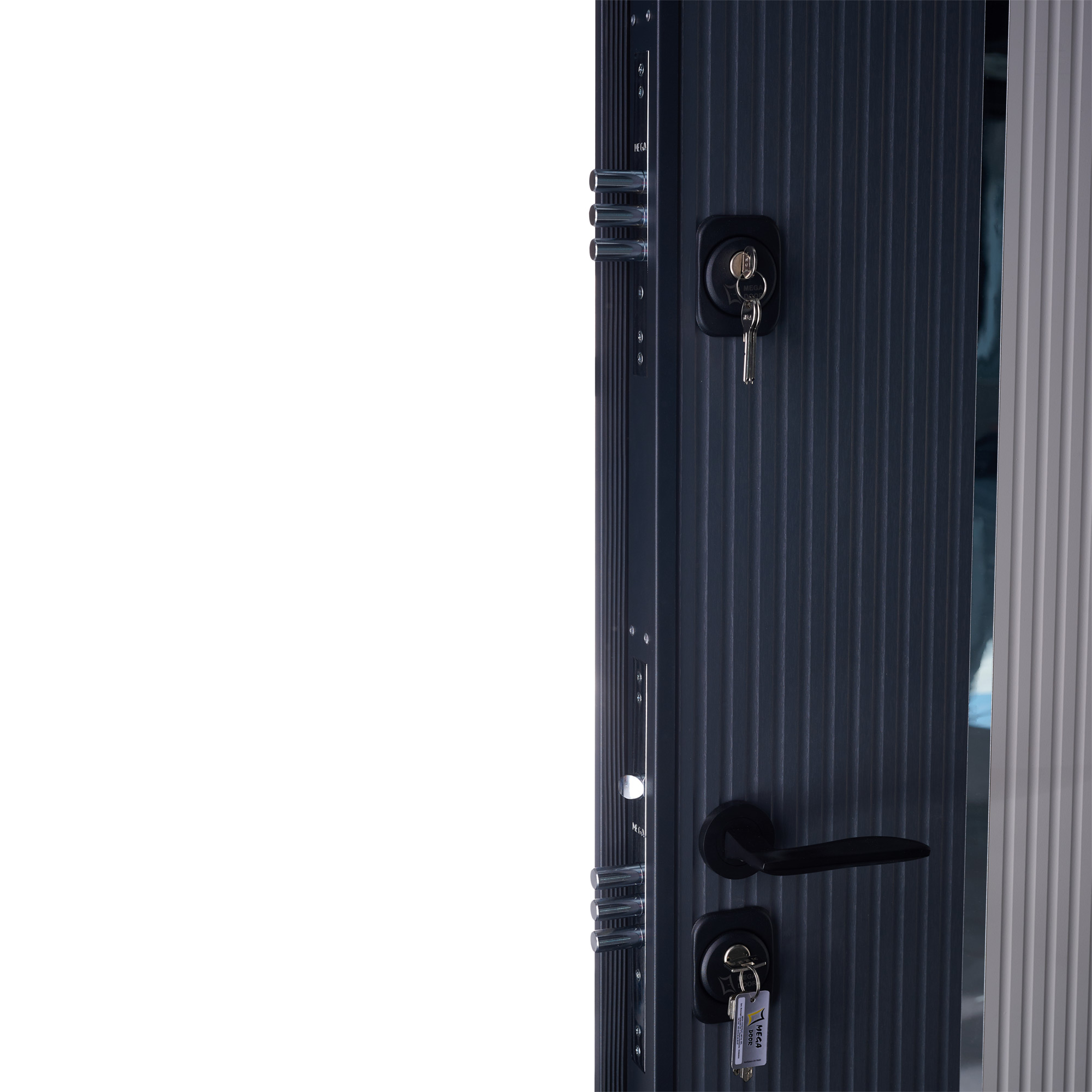 Usa metalica Prestige 1 Modern 520 Cashmir Antracit - imagine 2